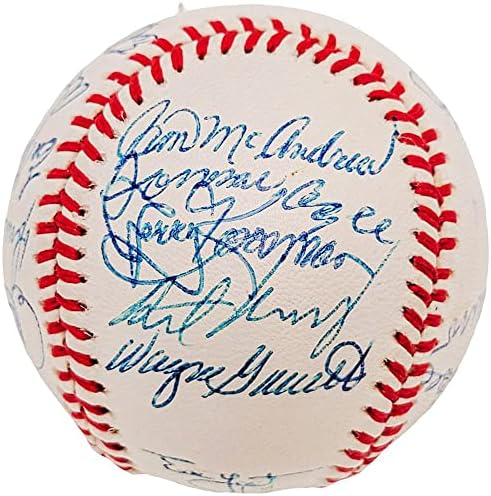 1969 New York Mets Takımı, 23 İmzalı Resmi NL Beyzbolu İmzaladı PSA / DNA B57199 - İmzalı Beyzbol Topları