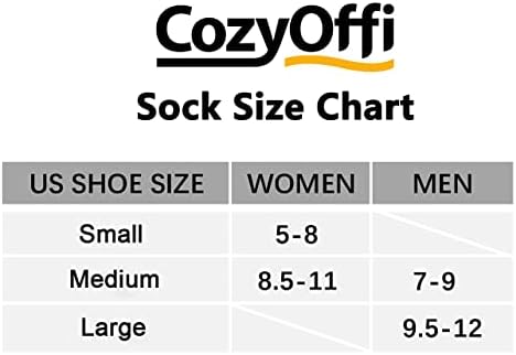 COZYOFFI 5 Pairs Ayak Bileği Çorap Kadınlar ve Erkekler için Kalın Yastık Atletik Koşu Düşük Kesim Çorap Sekmesi İle