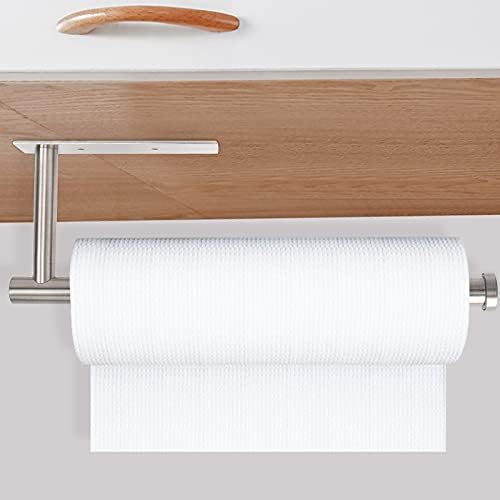 Kabine Altında Jeasor Kağıt Havlu Tutucu - Kendinden Yapışkanlı veya Sondaj Tuvalet Kağıdı Havlu Askısı için Mutfak
