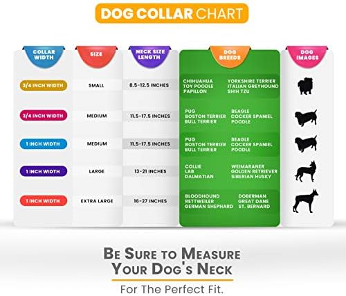 Geyik Evcil Hayvan Giyim Köpek Tasması-ABD'de Yapılan Renkli Ayarlanabilir evcil hayvan Tasmaları-1 inç Genişliğinde,