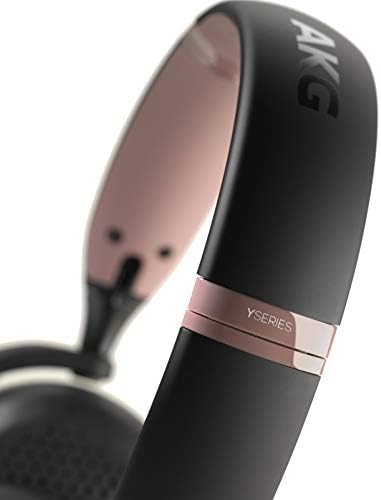 AKG Y500 Kulak Üstü Katlanabilir Kablosuz Bluetooth Kulaklıklar-Pembe (ABD Versiyonu)