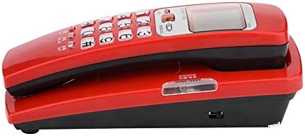 FSK/DTMF Kablolu Telefon, Moda FSK / DTMF Arayan KİMLİĞİ Telefon Masası Koymak Sabit Uzatma Telefon Duvara Monte Sabit