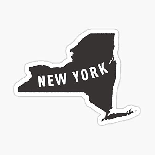 New York-My Home State Sticker-Etiket Grafiği-Otomatik, Duvar, Dizüstü Bilgisayar, Hücre, Pencereler için Kamyon Etiketi,