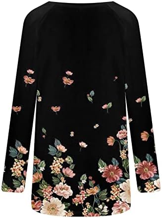 Charella Uzun Kollu Üst Tee Kızlar için Sonbahar Yaz Giyim Moda Pamuk Crewneck Grafik Brunch T Shirt JW JW
