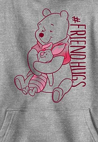 Disney Erkek Piglet Pooh Kapüşonlu Kapüşona Sarılıyor