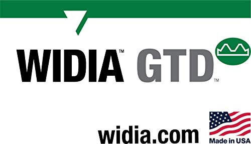 WIDIA GTD GT245017 Zafer GT24 HP Musluk, Yarı Alt Pah, Sağ Kesim, 6 Flüt, Şekillendirme, 3/8-16, HSS-E-PM, TıCN Kaplama