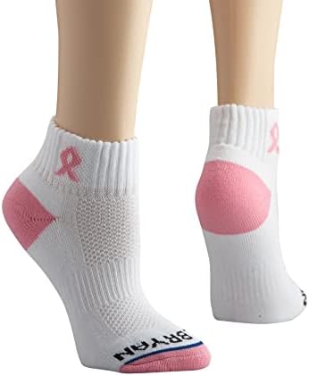 Paul Bryan Pembe Kurdele Meme Kanseri Bilinçlendirme Çorapları