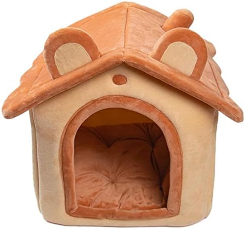 Kulübesi Ev Tipi Kış Sıcak Küçük Köpek Oyuncak köpek yatağı Ev Dört Mevsim Evrensel Kedi Kulübesi Yarı Kapalı Kış