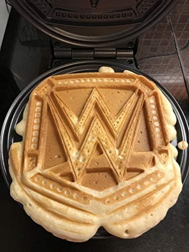 Tekinsiz Markalar WWE Şampiyonası Kemer Waffle Makinesi-Kahvaltınıza Şampiyon Gibi Başlayın-Waffle Makinesi