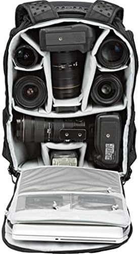 FEGOCLT Omuz Kamera çantası SLR Laptop Sırt Çantası ile Tüm Hava Kapak 15.6 inç Laptop Çantası (Renk: gösterildiği