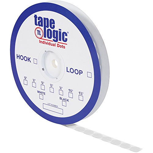 Tape Logic ® Münferit Bant Noktaları, Döngü, 7/8, Beyaz, 900/Kılıf indirimli Kargo USA