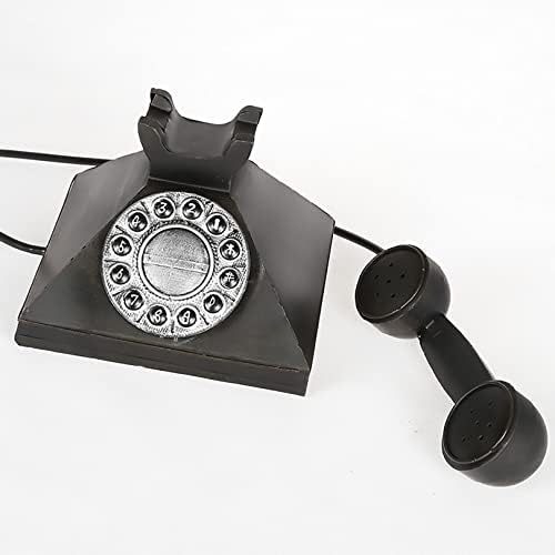 ABaıppj Retro Telefon Modeli, Avrupa Tarzı Klasik Masa Telefon Reçine Sabit Sabit Telefon Ev Otel Cafe için